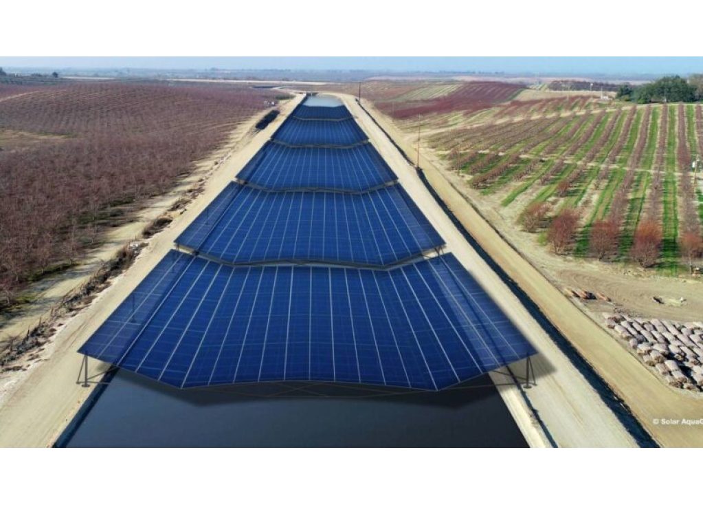 Water saving solar panels, Coming soon to a canal near you